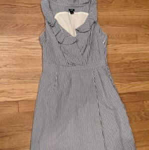 J. Crew Seersucker Sleeveless Dress Size 4